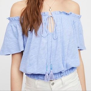 Free People We The Free Hummingbird Off-the-Shoulder Tee